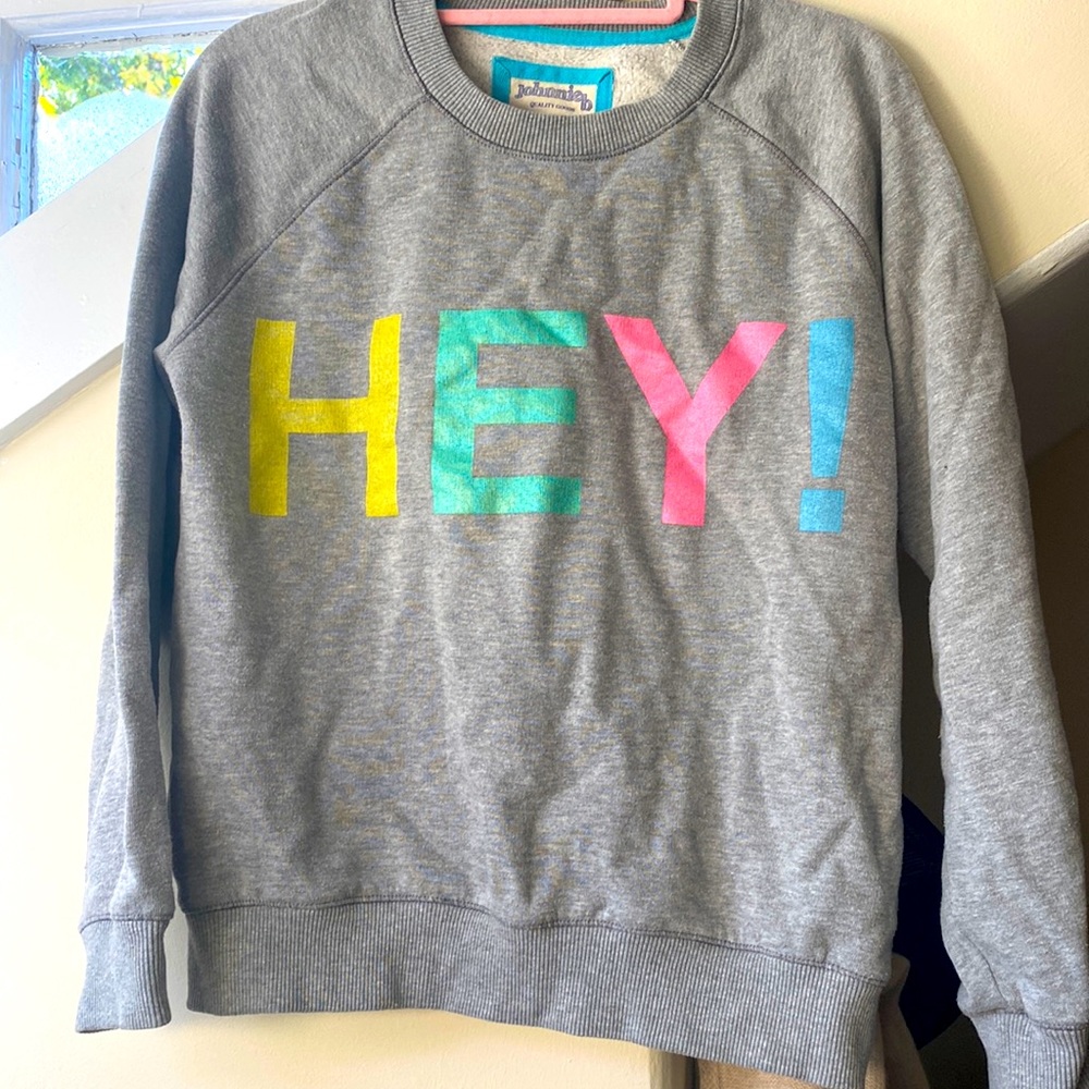 Boden “Hey” Sweatshirt